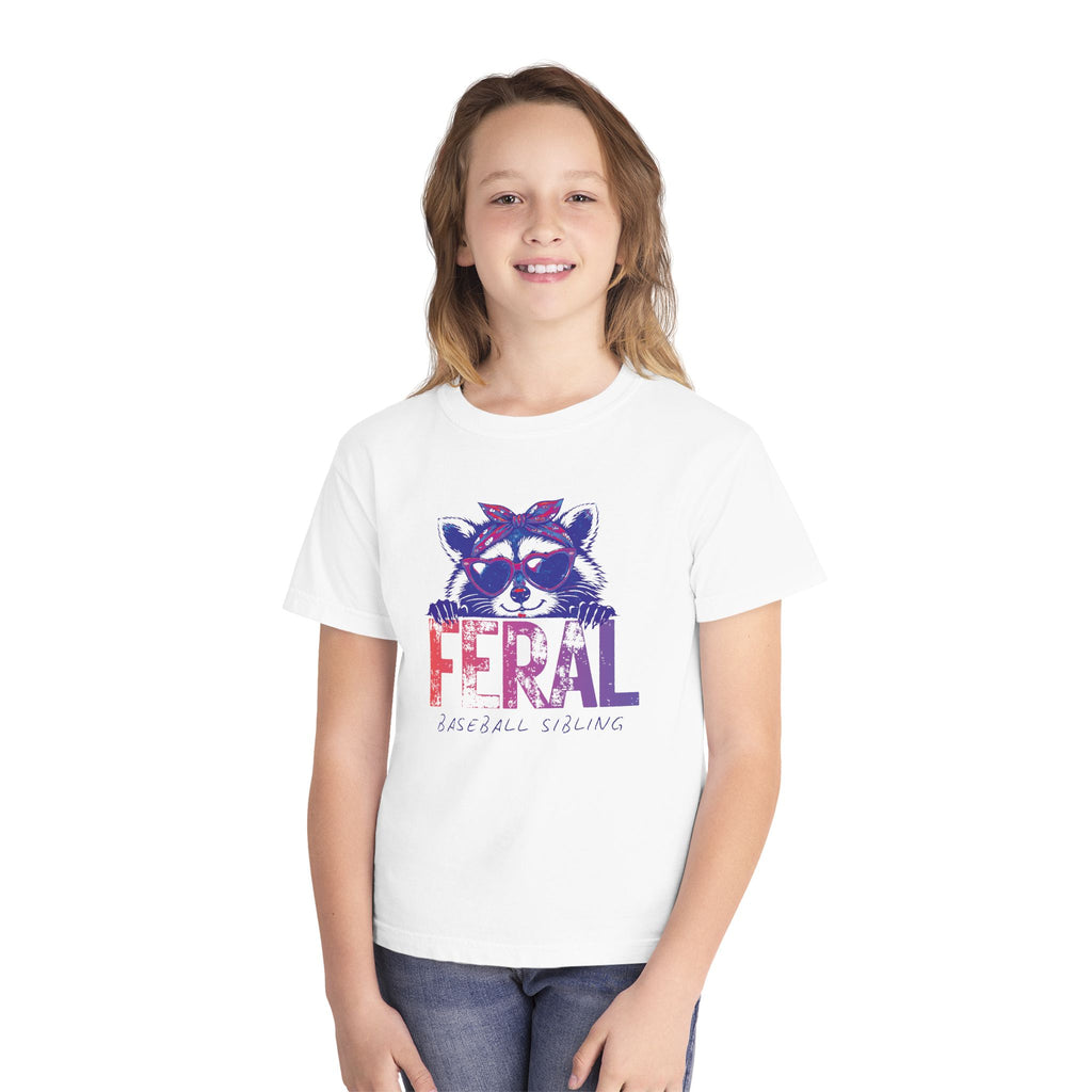 "FERAL" Baseball Sibling - Youth Tee