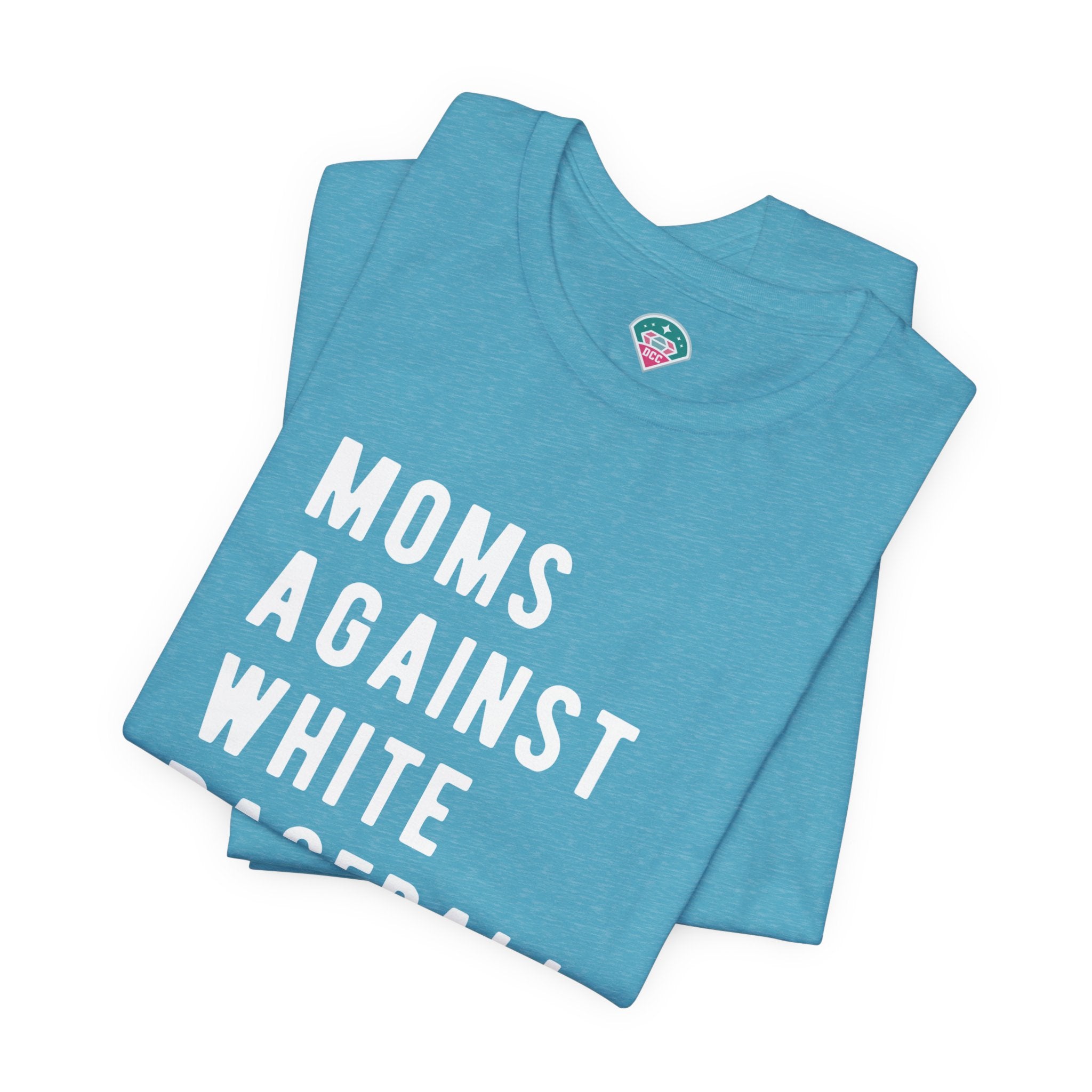 Moms Against White Baseball Pants - Graphic Teemoms