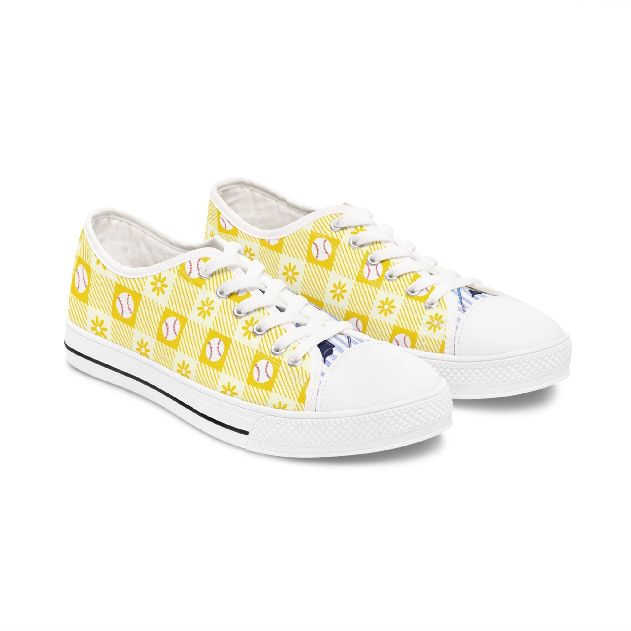 Low Top Sneakers — Sunny Yellow