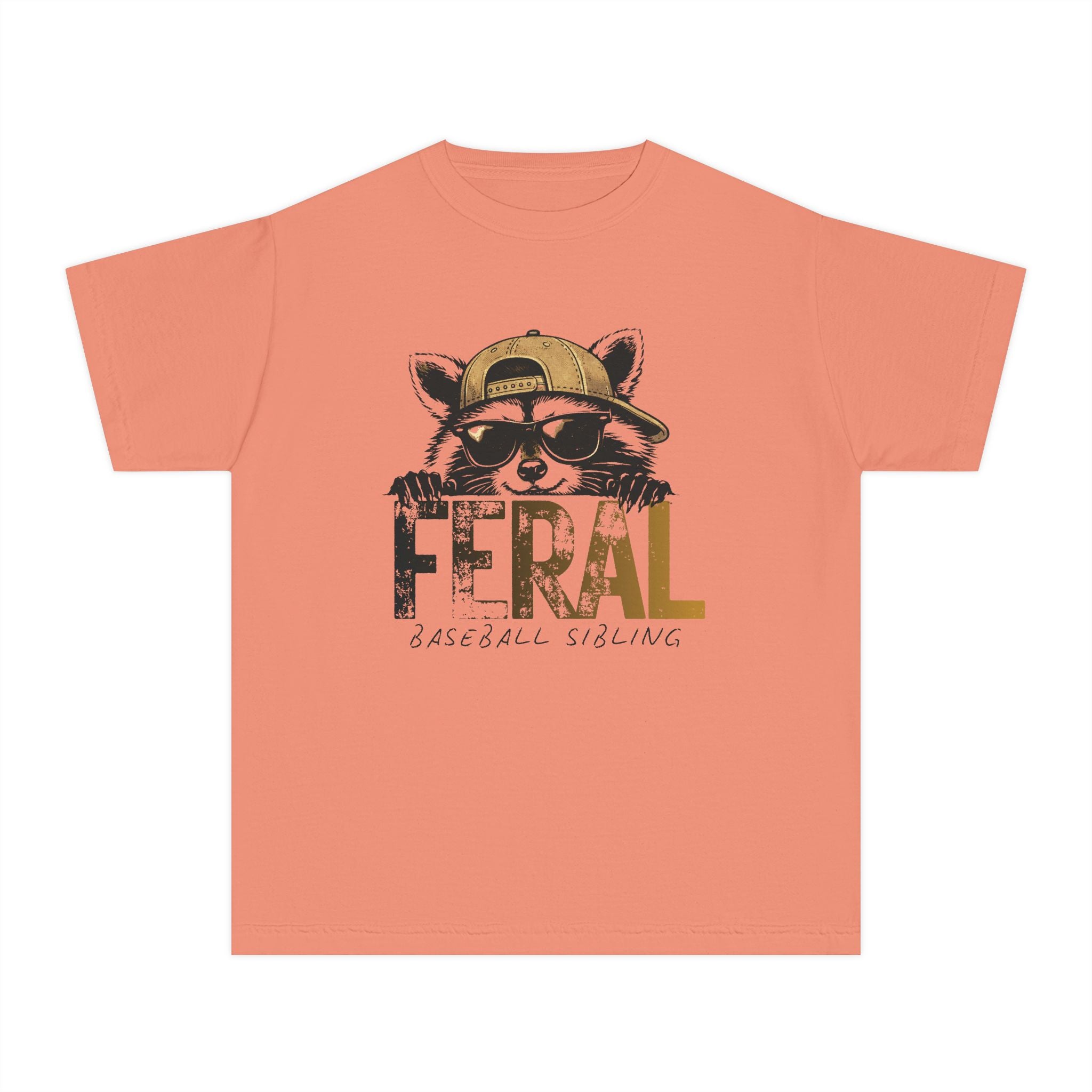 'Feral Baseball Sibling' - Youth Tee