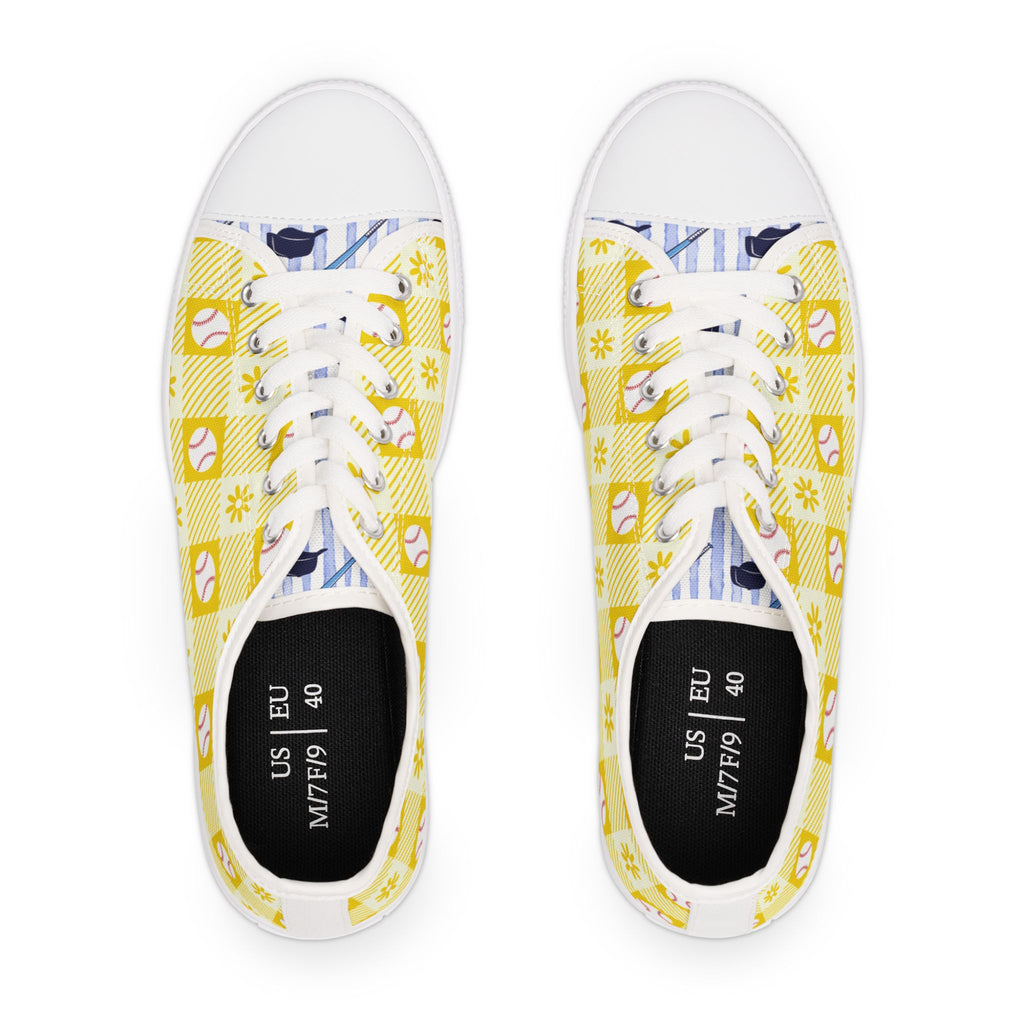 Low Top Sneakers — Sunny Yellow