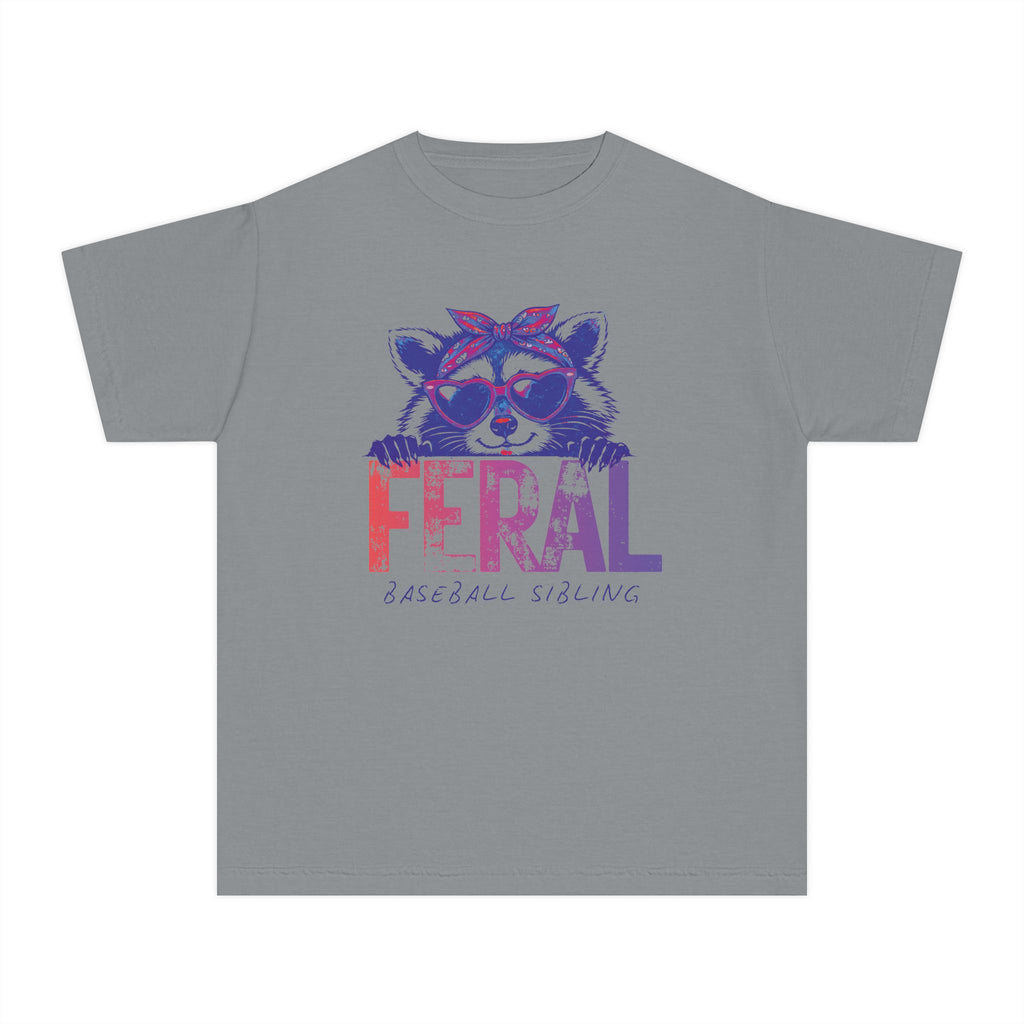 "FERAL" Baseball Sibling - Youth Tee