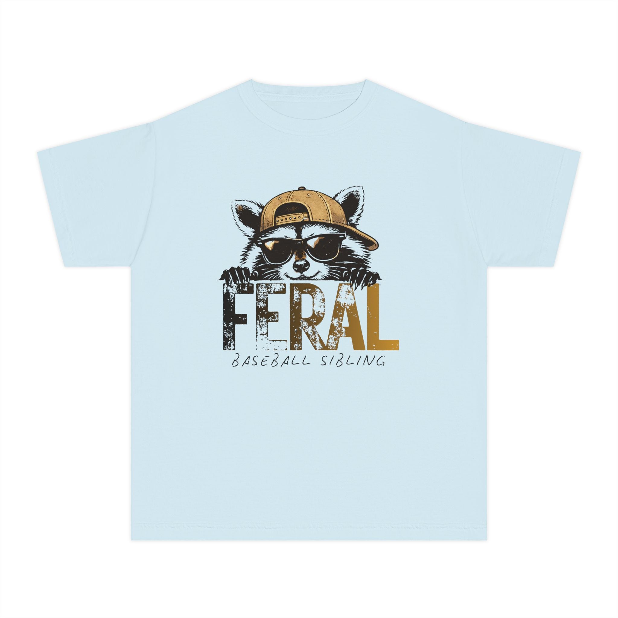 'Feral Baseball Sibling' - Youth Tee