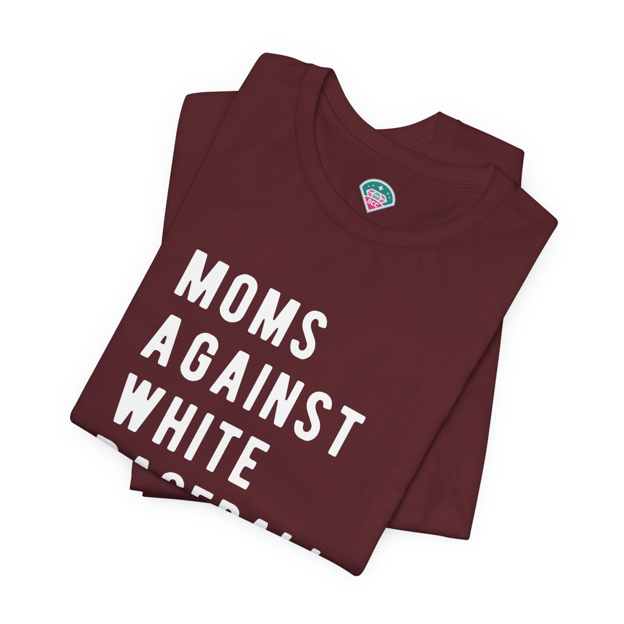 Moms Against White Baseball Pants - Graphic Teemoms