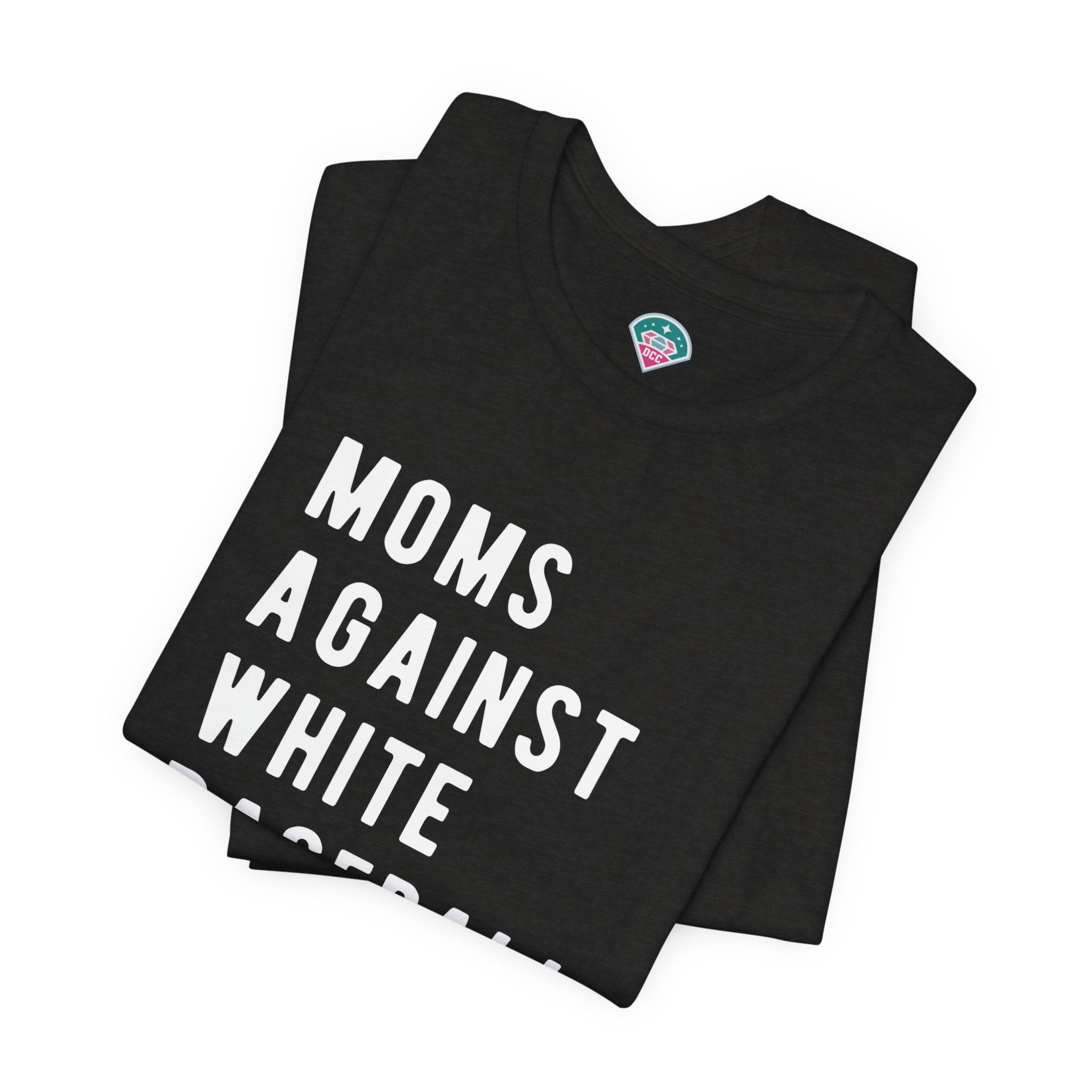 Moms Against White Baseball Pants - Graphic Teemoms