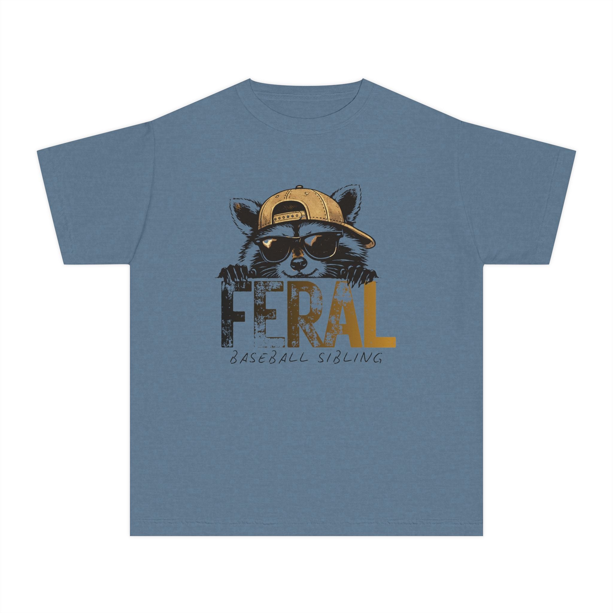 'Feral Baseball Sibling' - Youth Tee