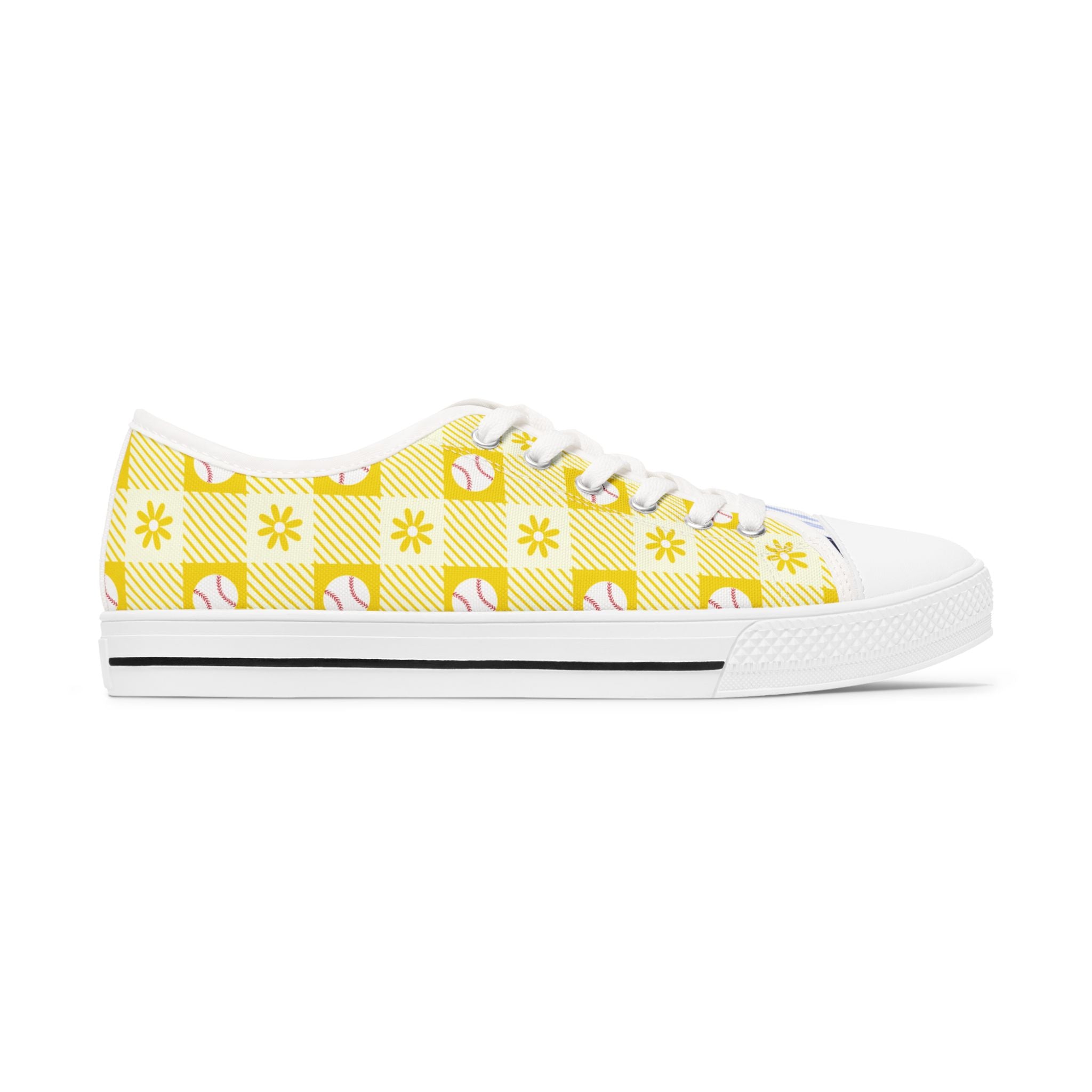 Low Top Sneakers — Sunny Yellow