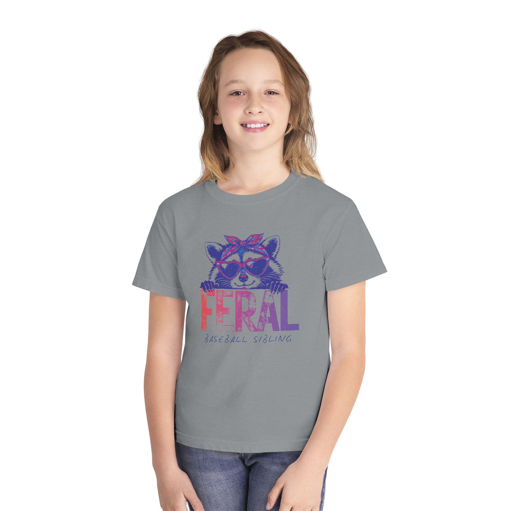 "FERAL" Baseball Sibling - Youth Tee