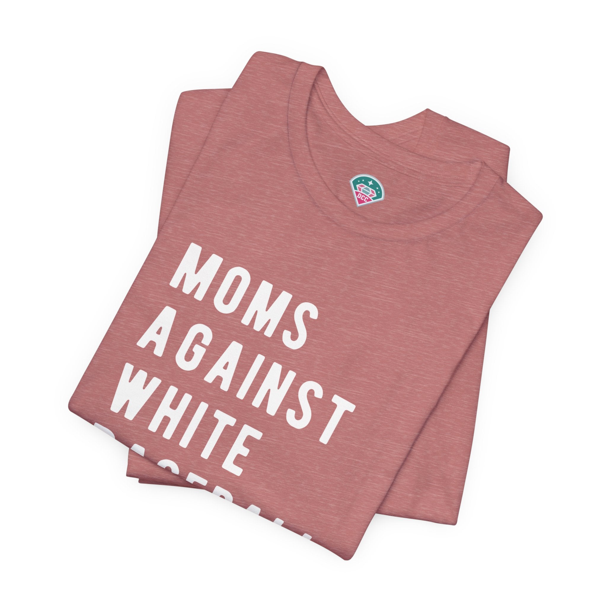 Moms Against White Baseball Pants - Graphic Teemoms