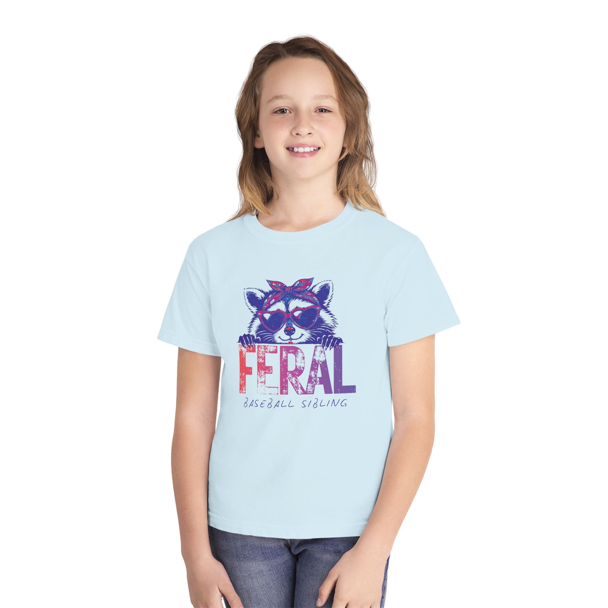 "FERAL" Baseball Sibling - Youth Tee