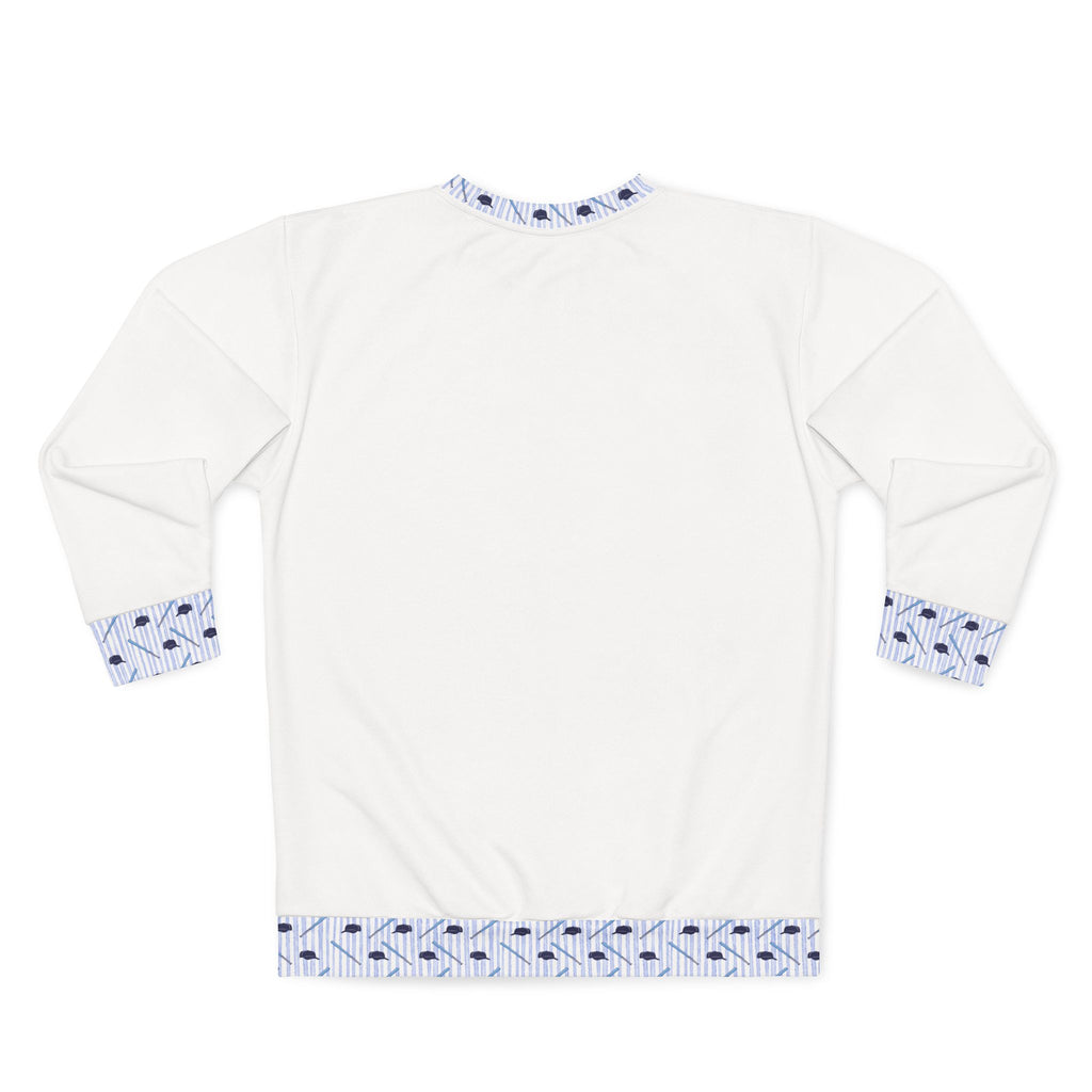Baseball Preppy Crewneck Sweatshirt