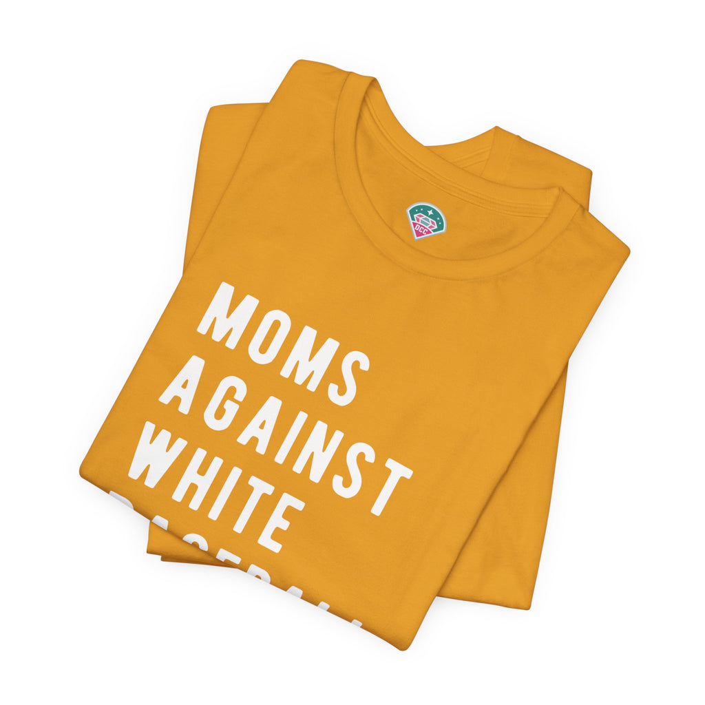 Moms Against White Baseball Pants - Graphic Teemoms