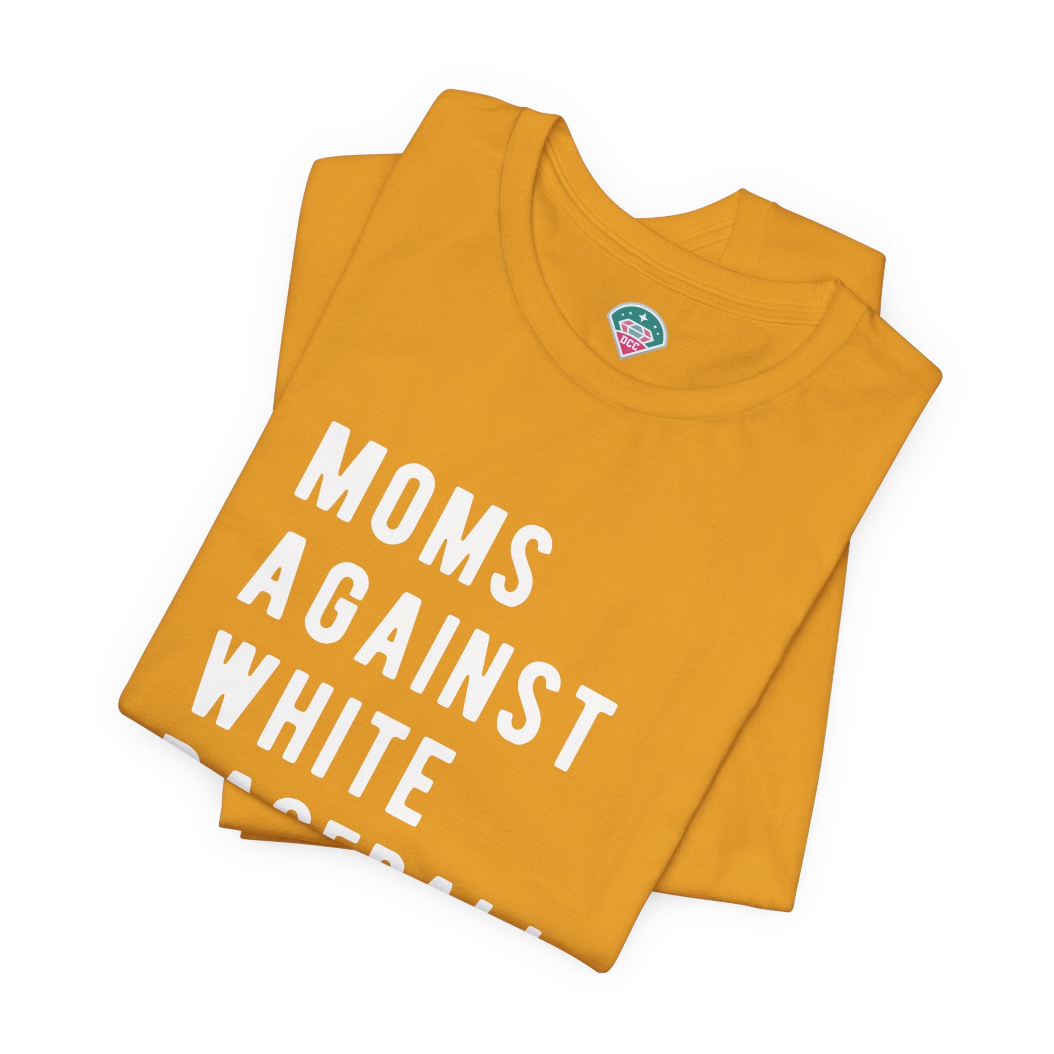 Moms Against White Baseball Pants - Graphic Teemoms